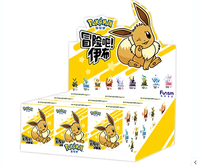 Pokemon Eeveelutions Series 2 Blind Box (1 stuk)