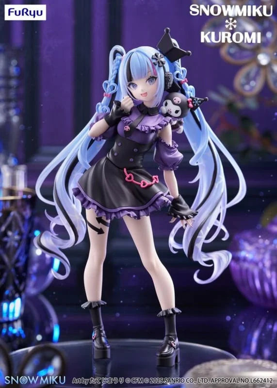 Hatsune Miku X Kuromi Trio-Try-It PVC Figure 19cm