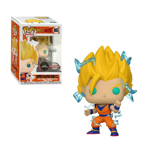 Funko Pop! DRAGON BALL Z - POP Animation N° 865 - SS2 Goku (GITD)(Chase)