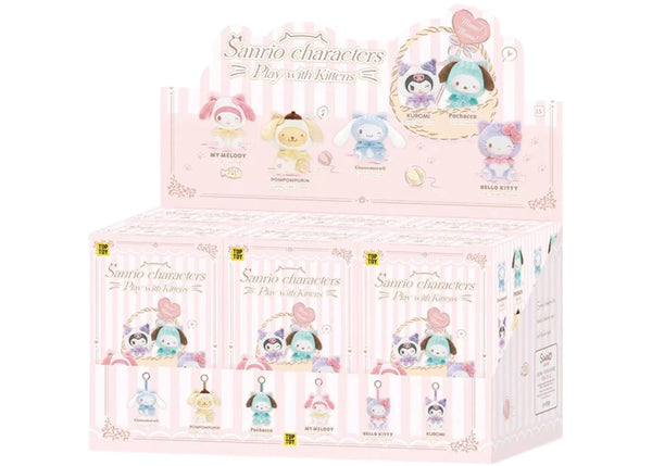 Sanrio Characters - Play with Kittens series Blind Box (1 stuk)