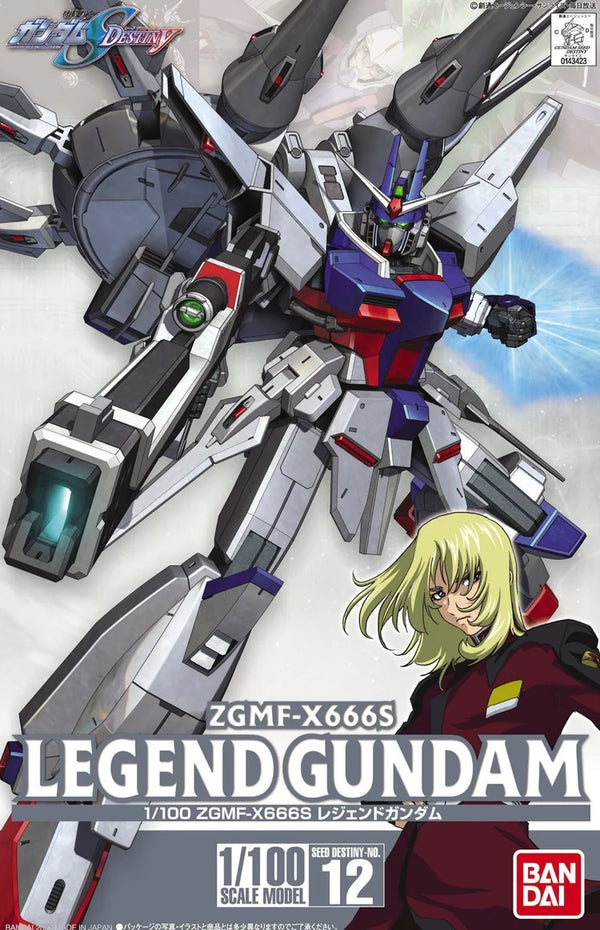 Gundam 1/100 ZGMF-X666S Legend Gundam Model Kit