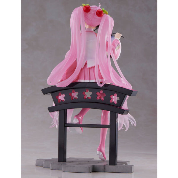 Hatsune Miku Sakura Miku AMP+ Prize Sakura Lantern Ver. figure 18cm