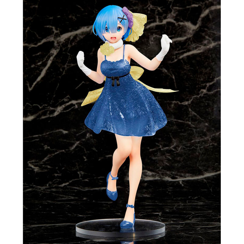 Re:Zero Starting Life in Another World Rem Clear Dress Renewal Precious figure 23cm