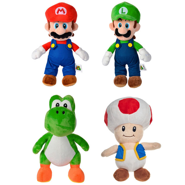 Super Mario Bros assorted plush toy 20cm