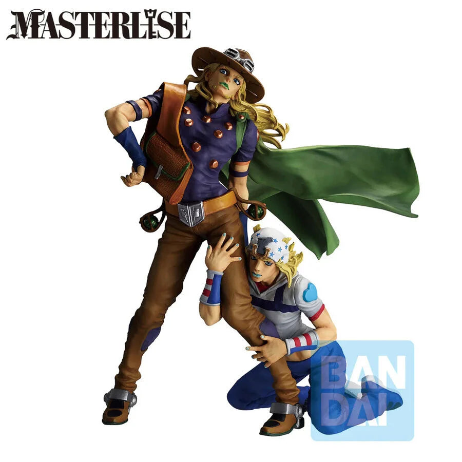 Jojo's Bizarre Adventure The Gathering of Stars Johnny Joestar & Gyro Zeppeli Ichibansho figure 25cm