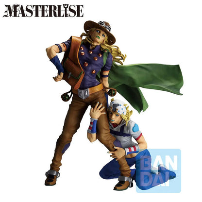 Jojo's Bizarre Adventure The Gathering of Stars Johnny Joestar & Gyro Zeppeli Ichibansho figure 25cm