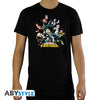 MY HERO ACADEMIA - Tshirt "Heroes" black