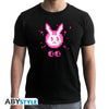 OVERWATCH - Tshirt "D.VA GG" black - new fit