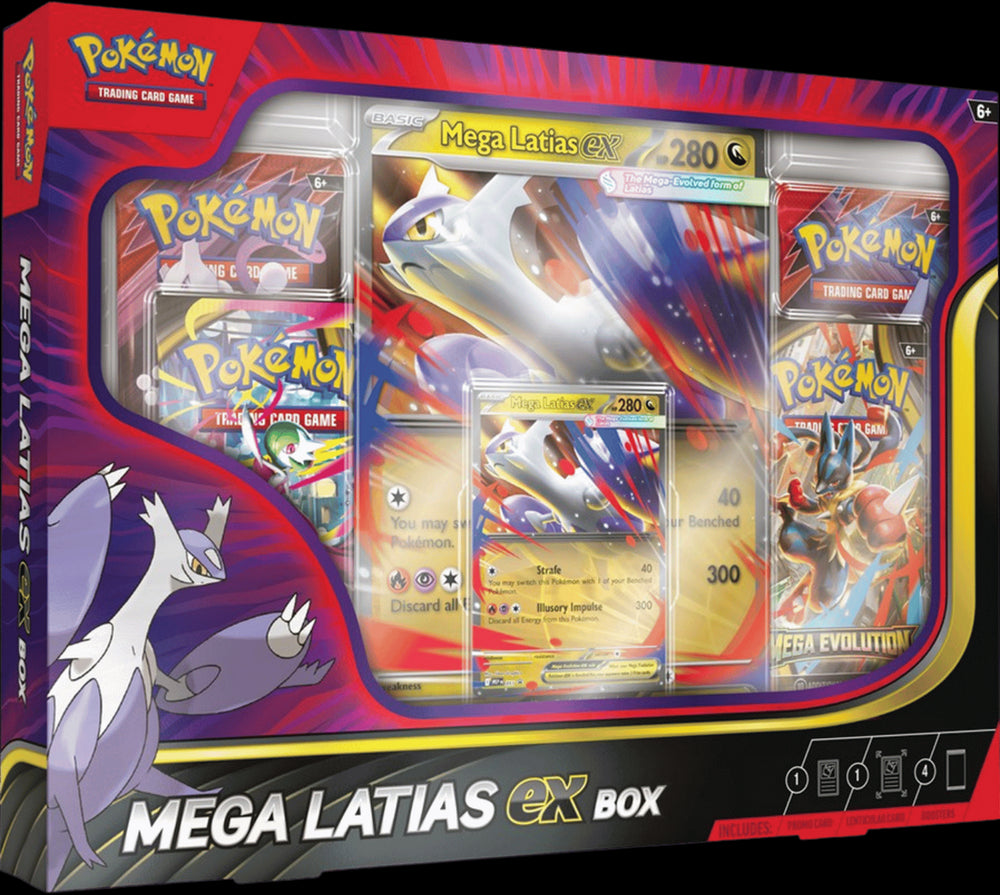 Pokémon TCG Mega Evolution Mega Latias ex box
