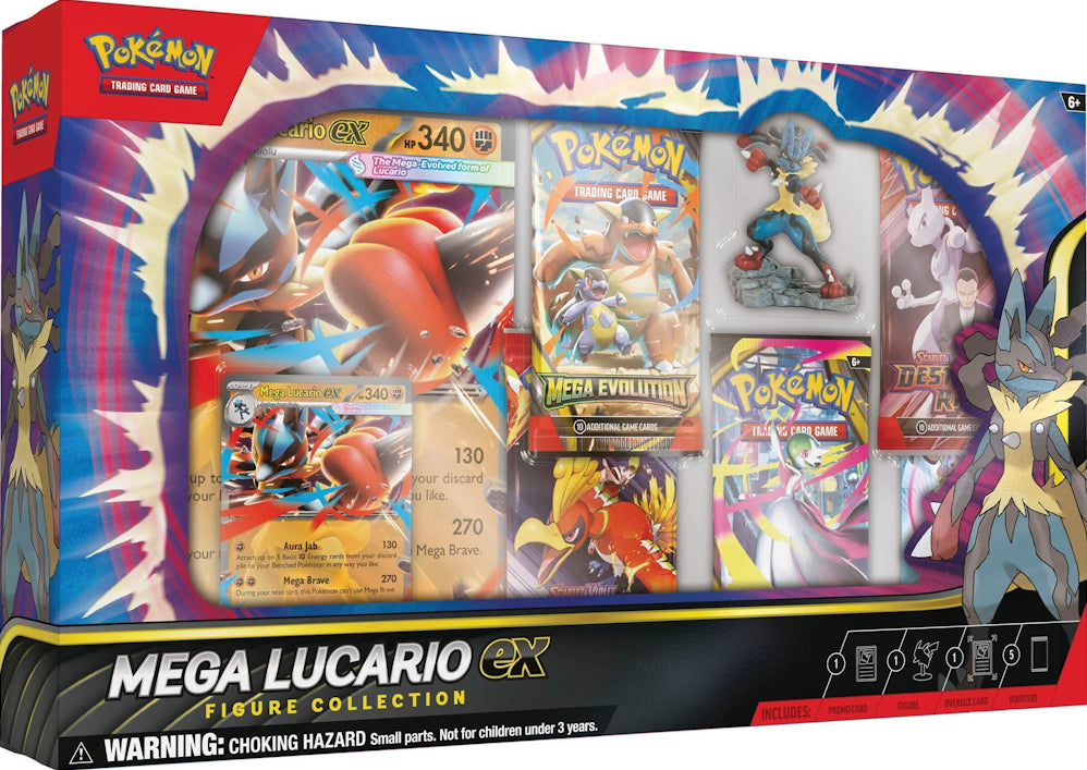 Pokémon TCG Mega Lucario ex Figure Collection