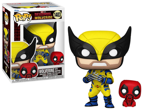 Funko Pop! DEADPOOL 3 - POP & Buddy N° 1403 - Wolverine with Babypool