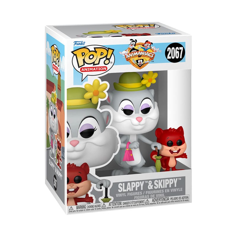 Funko Pop! Animaniacs 2067 - Slappy w/Skippy 9 cm