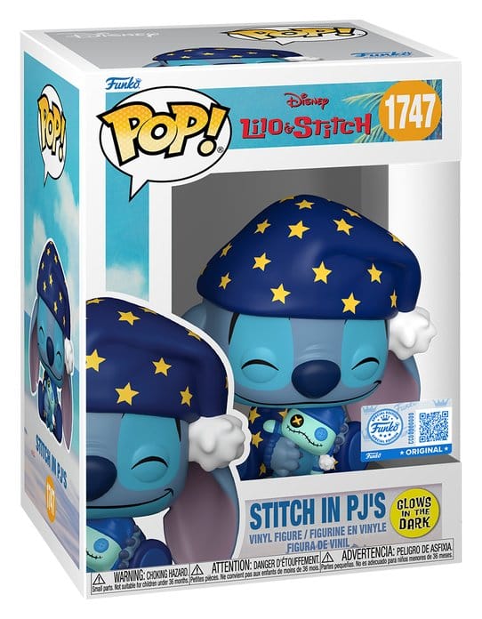 Funko Pop! Lilo & Stitch POP! Vinyl Figure Stitch Starry PJs (GW) 9 cm