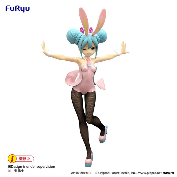 *PRE-ORDER* Hatsune Miku BiCute Bunnies PVC Statue Wink Pearl Pink Color Ver. 30 cm