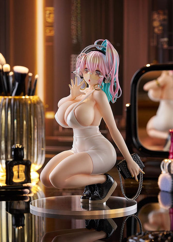 *PRE-ORDER* Super Sonico Pop Up Parade PVC Statue Super Sonico: 15th Mini Dress Ver. L Size 20 cm