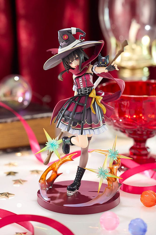 *PRE-ORDER* Konosuba God's blessing on this wonderful world! PVC Statue Megumin: Light Novel 10th Anniversary Ver. 18 cm