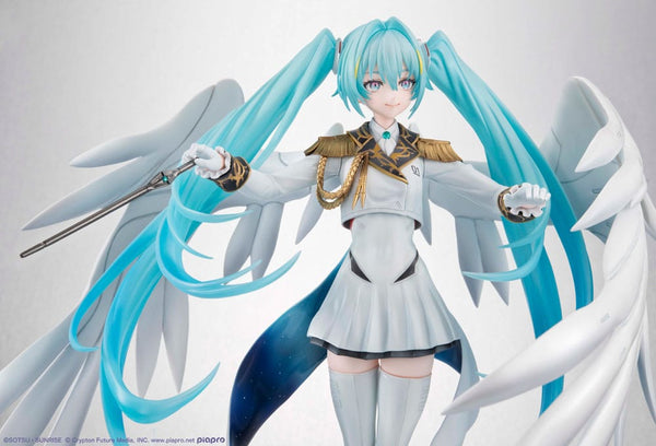 *PRE-ORDER* Mobile Suit Gundam x Hatsune Miku Lucrea PVC Statue Hatsune Miku x Wing Gundam Zero EW 45th Anniversary 27 cm
