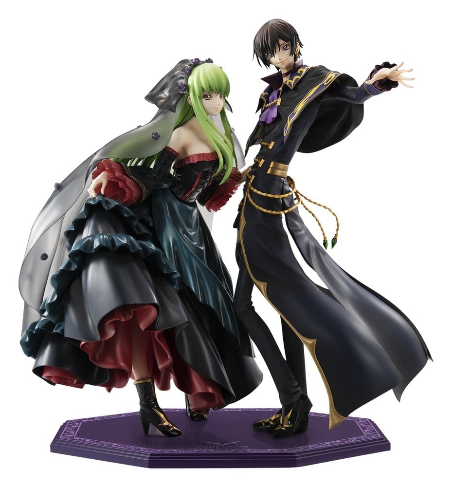*PRE-ORDER* Code Geass: Lelouch of the Rebellion Precious G.E.M. Series Statue 2-Pack L.L. & C.C. 20th Anniversary 25 cm