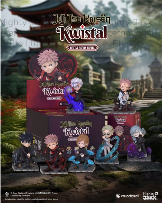 Jujutsu Kaisen: Kwistal Fwendz - Battle Ready Series 4 inch Figure Blind Box (1 willekeurige)