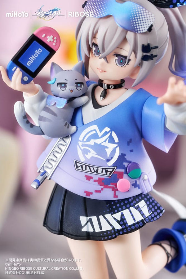 *PRE-ORDER* Honkai: Star Rail Rise Up Little Cat Series PVC Statue Silver Wolf Ver. 19 cm