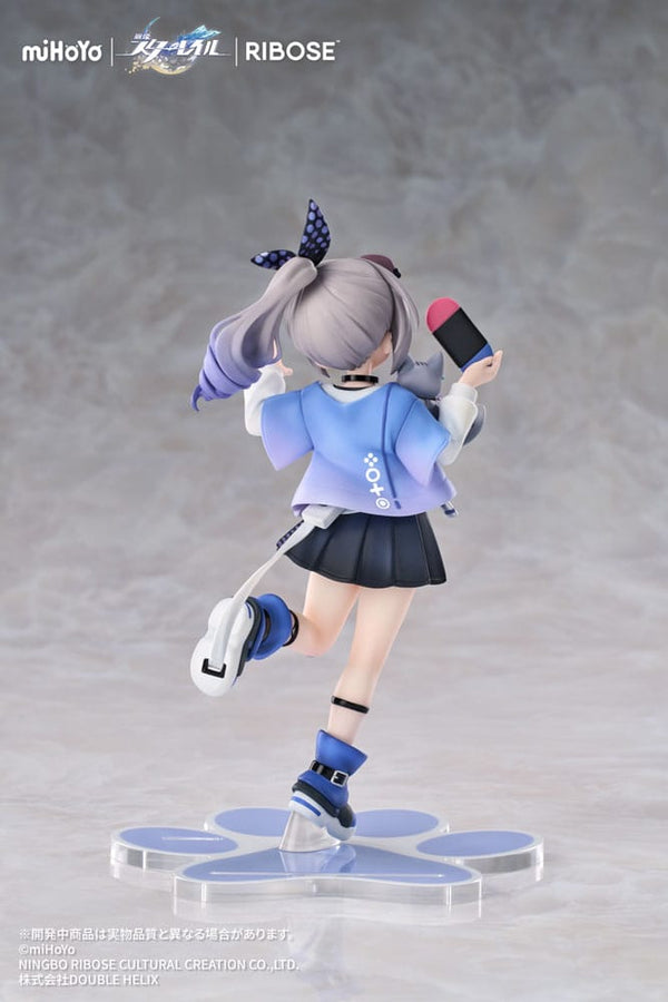 *PRE-ORDER* Honkai: Star Rail Rise Up Little Cat Series PVC Statue Silver Wolf Ver. 19 cm
