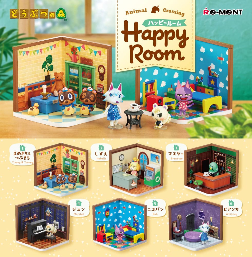 Animal Crossing Mini Figure Happy Room Blind Box (1 random figure)