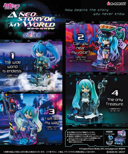 Hatsune Miku Mini Figures Neo Story 12 cm Blind Box (1 stuk)