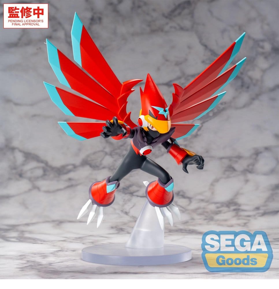 *PRE-ORDER* Mega Man Battle Network Luminasta PVC Figure Mega Man Falzar Beast 19 cm