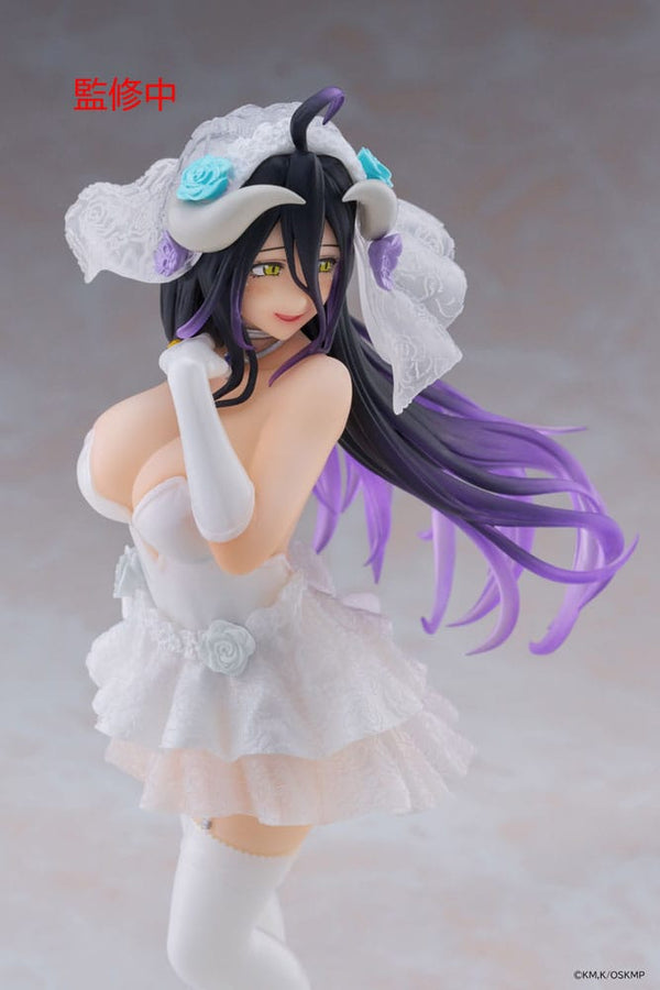 *PRE-ORDER* Overlord Coreful PVC Statue Albedo Wedding Ver. 18 cm