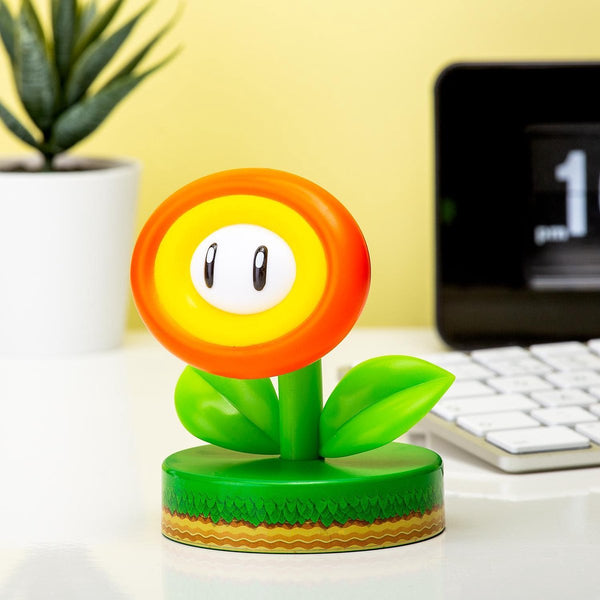 NINTENDO - Fire Flower - 3D Icon Light Lamp